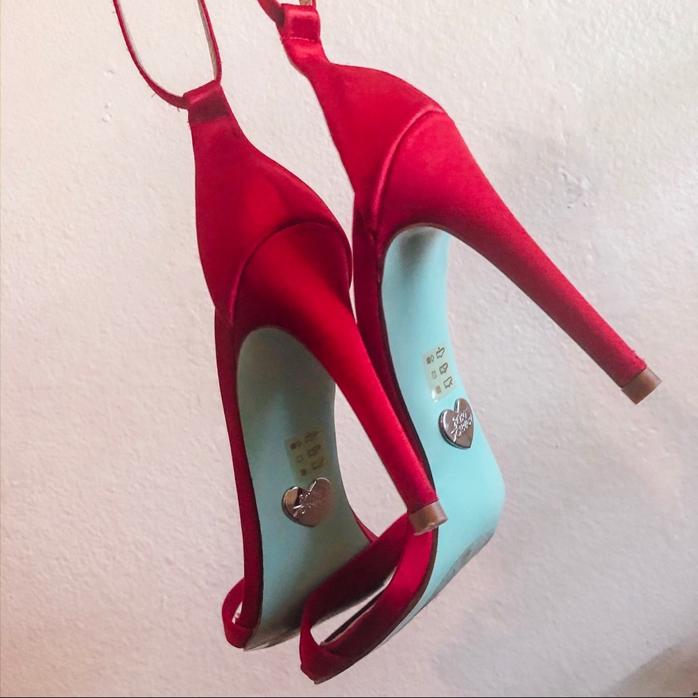 Red high heels